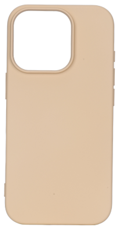 CASE AND PRO Premium szilikon tok, iPhone 16 Pro, édes barack (PREM-IPH16PR-PE)