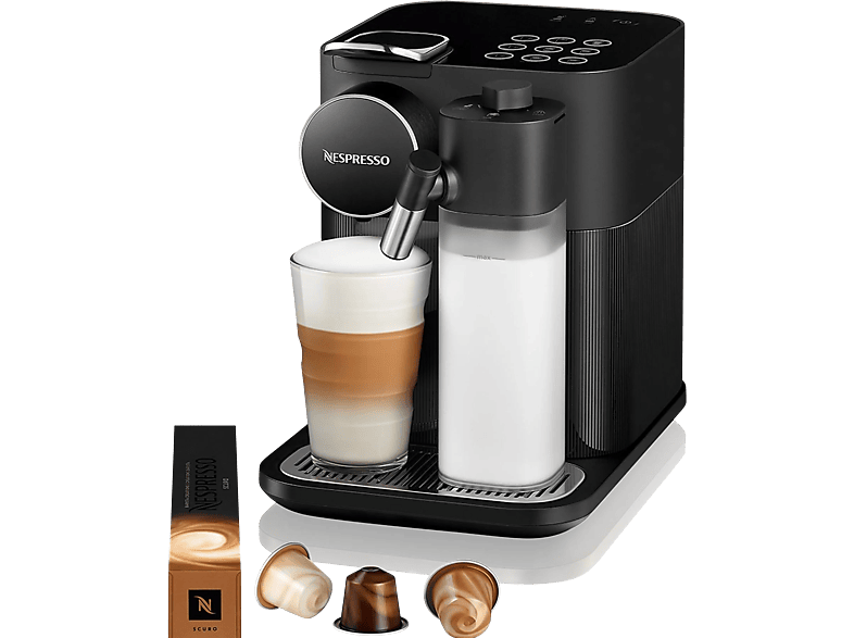 NESPRESSO F541 Gran Latissima Siyah Süt Çözümlü Kahve Makinesi