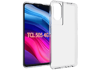 CASE AND PRO TCL 505 vékony szilikon hátlap, átlátszó (TPU-TCL-505-TP)