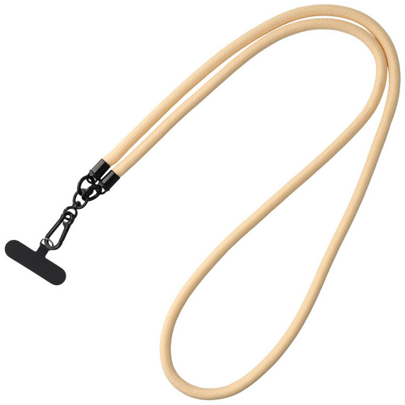 CELLECT Szövet nyakbaakasztó telefon tokhoz, édes barack (LAN-FAB-PE)