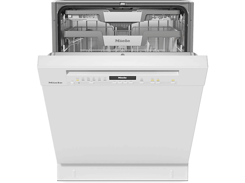 Miele G 7130 SCU AutoDos Geschirrspüler (unterbaufähig, Besteckschublade, 598 mm breit, 43 dB(A), B, Brillantweiß)