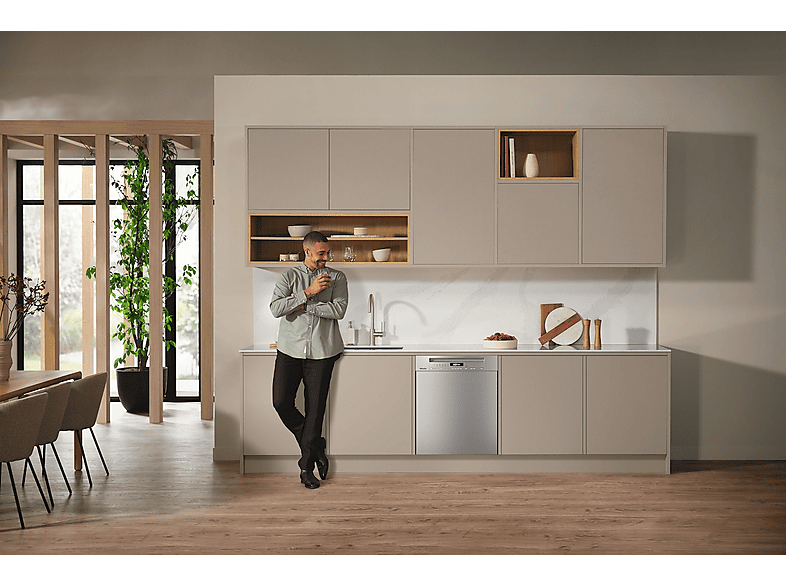 Miele G 7210 SCU Geschirrspüler (unterbaufähig, Besteckschublade, 598 mm breit, 43 dB(A), A, Edelstahl CleanSteel) — Foto 5 von 5