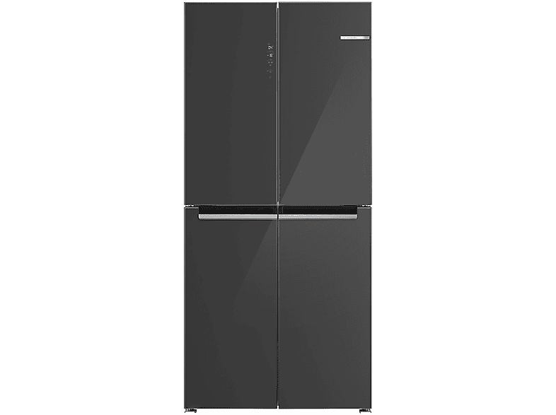 BOSCH KMC85LEEA Serie 4 Kühl- / Gefrierkombination (E, 1895 mm hoch, Metallic grey)