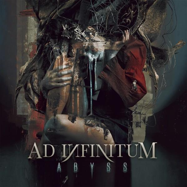 Egy album borítója az "AD INFINITUM ABYSS" névvel és egy sötét, absztrakt képpel.