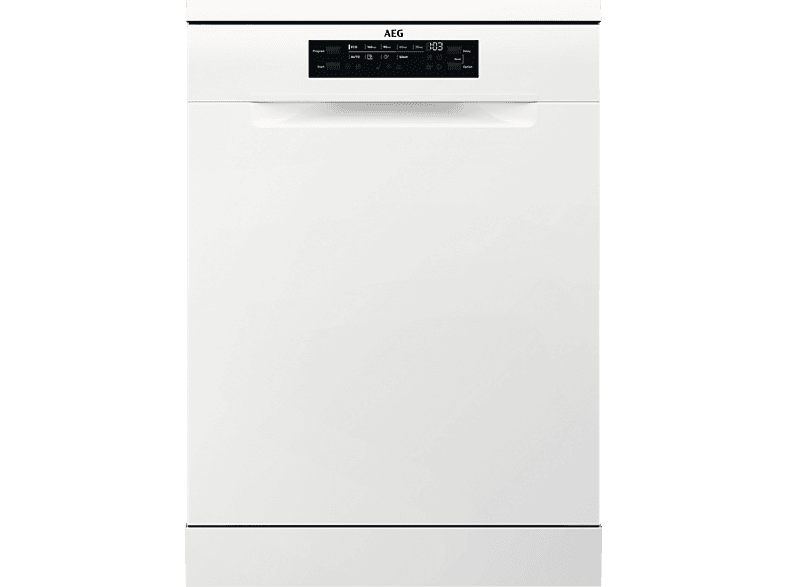 AEG FFB7672APW 5000 Geschirrspüler (Standgerät, 598 mm breit, 44 dB (A), A)