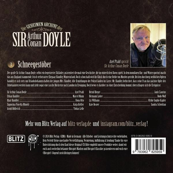 Ein Buchcover mit Zeichentrickfiguren, Text auf Deutsch und einem Autorenporträt.