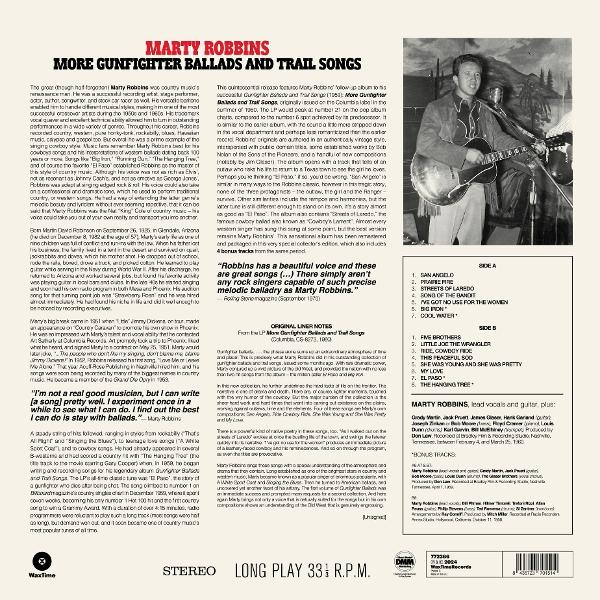 Eine Vintage-Vinyl-Schallplatte mit Text und einem Porträt eines Mannes.