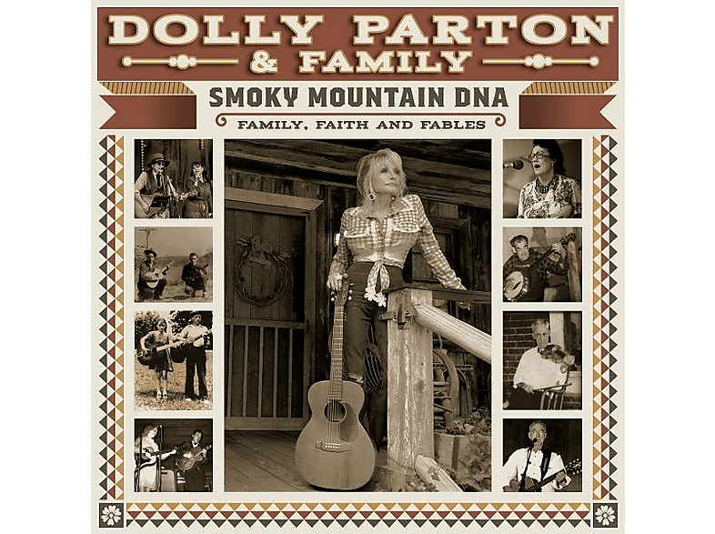 Dolly & Family Parton - Smoky Mountain DNA: Family, Faith and Fables (2CD) [CD]