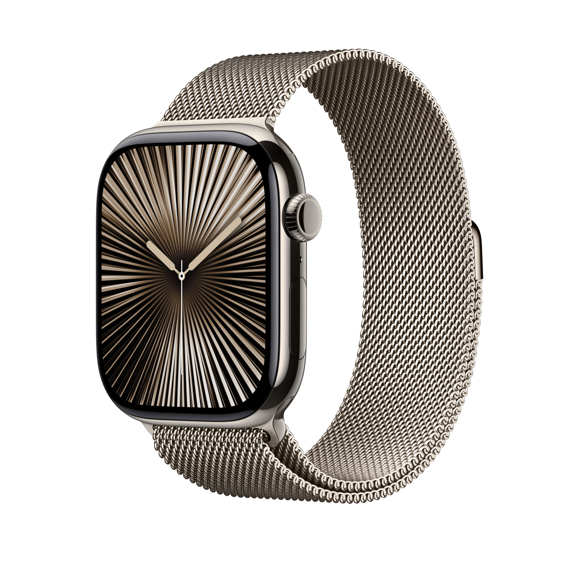 APPLE 46mm Natural Milanese Loop Saat Kordonu S/M Saat Kordonu