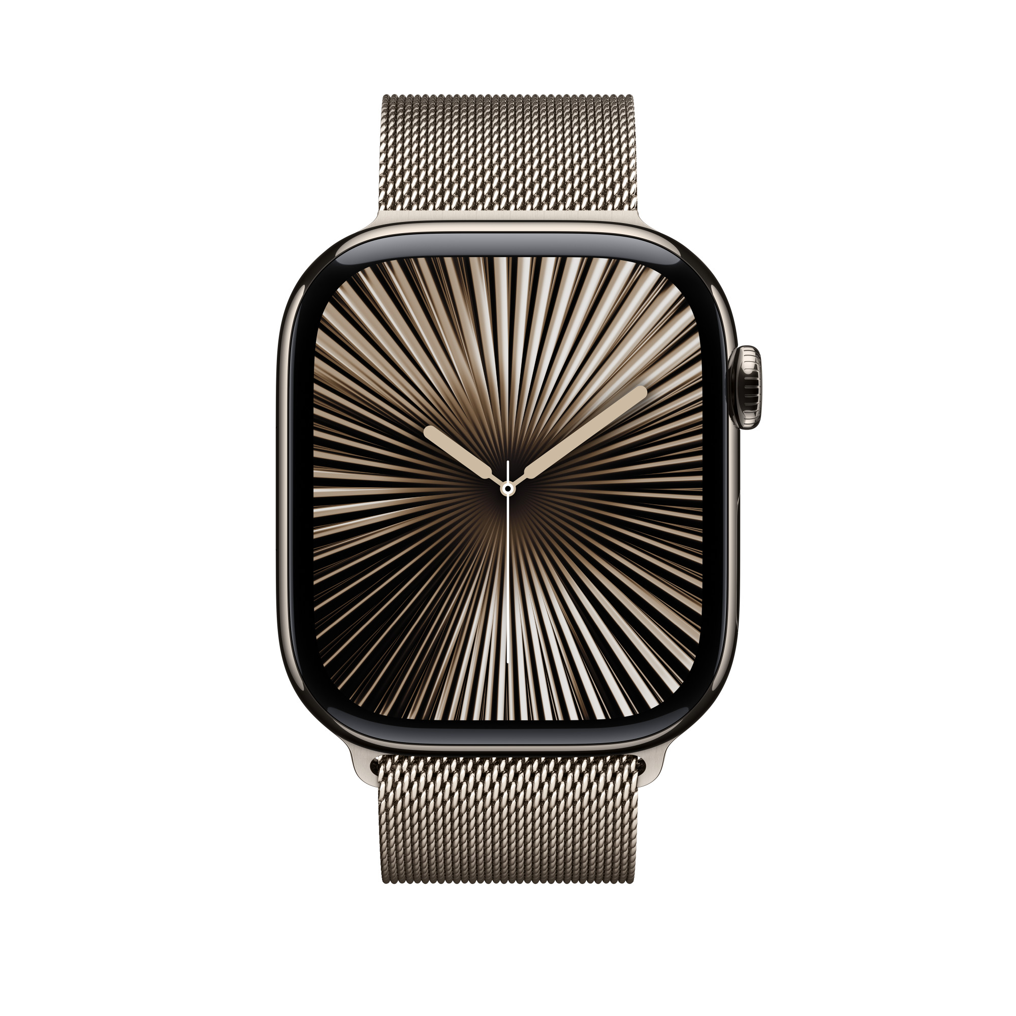 APPLE 46mm Natural Milanese Loop Saat Kordonu S/M Saat Kordonu