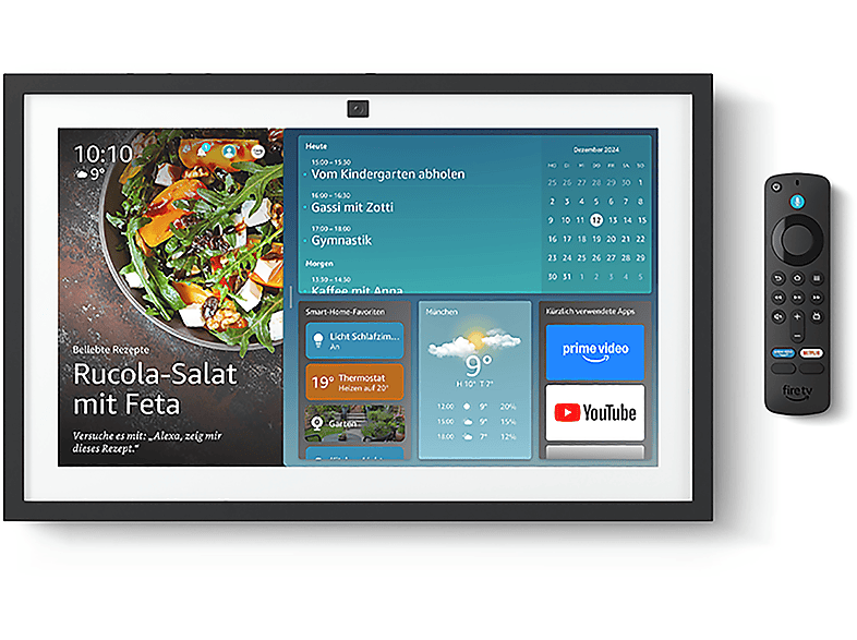 Amazon Echo Show 15 (2024) 15.6 Zoll Smart-Display mit integriertem Fire TV und Alexa-Sprachfernbedienung — Foto 4 von 5