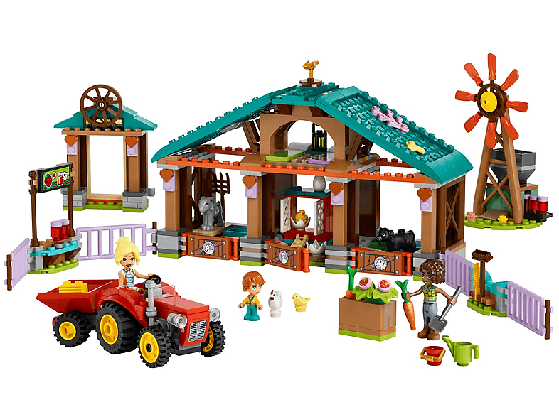 Cobi 1867 – Set Costruzioni Fattoria Con Fienile, 350 Pezzi, Per Bambini, Rosso
