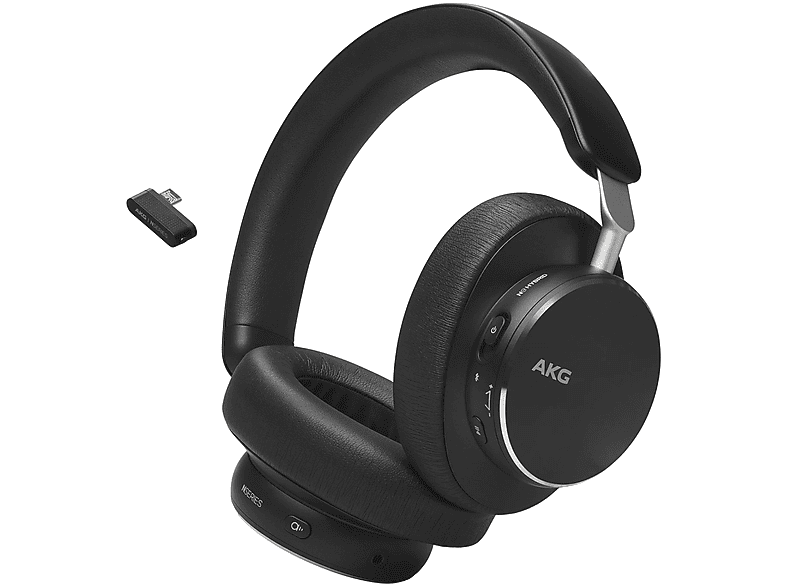 AKG N9 Hybrid ANC Cuffie Wireless, Nero