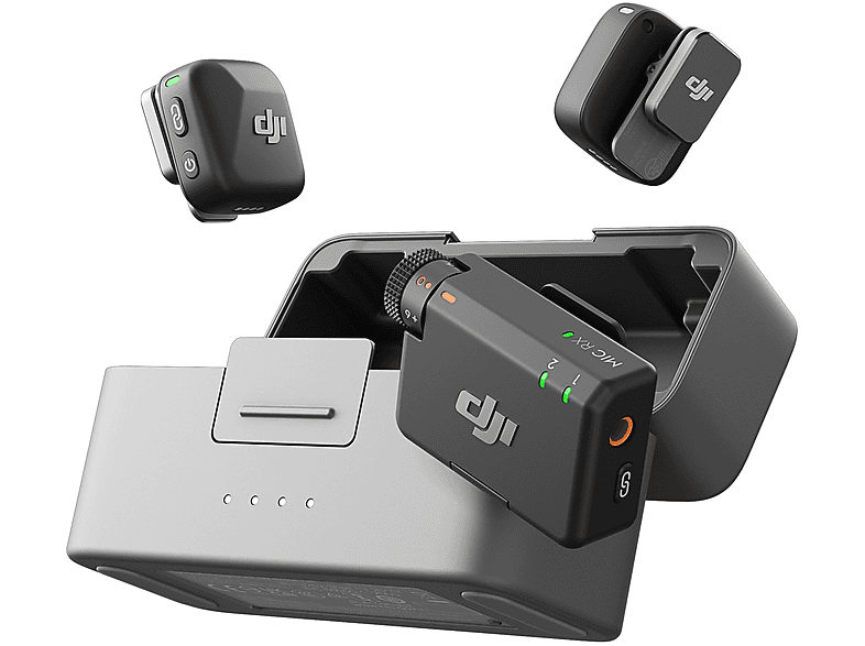 Microfono Wireless DJI MIC Mini 2Tx+1Rx+Charging