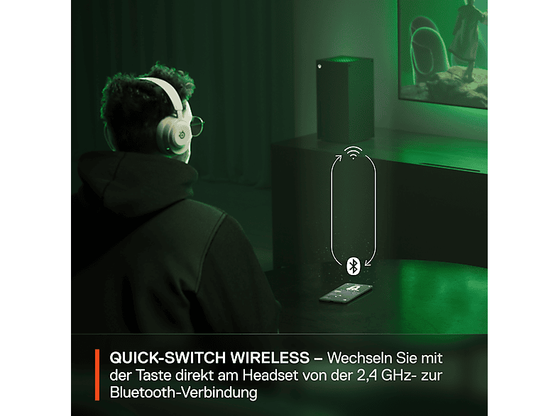 Thumbnail - STEELSERIES Arctis Nova 5X - Bluetooth Weiß, Over-ear Gaming Headset Weiß