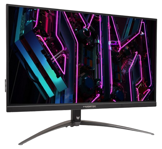 Monitor Predator con pantalla de juego.