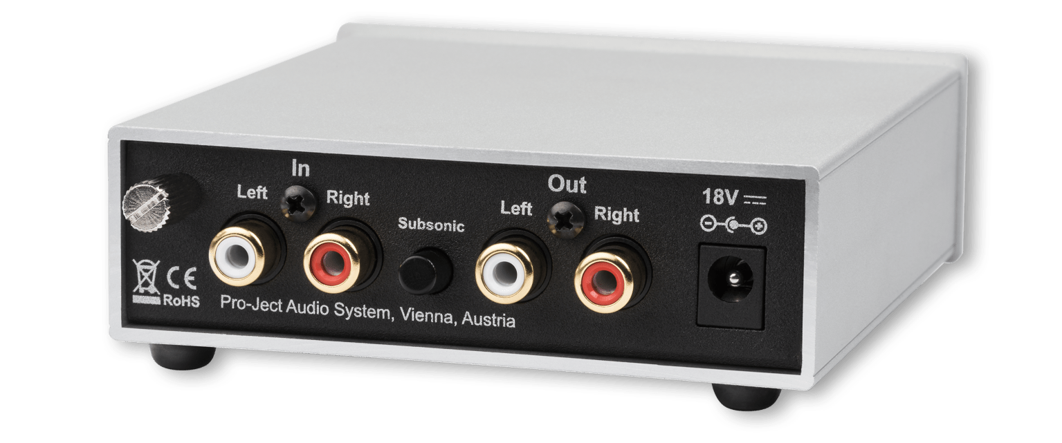 PRO-JECT Phono Box S2 Ultra, Silber - Diskrete MM/MC Phono Vorstufe – Luxus und Audiophilie kombiniert!