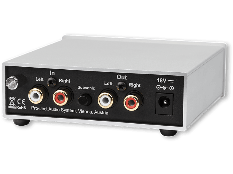 Pro-Ject Phono Box S2 Ultra, Silber - Diskrete MM/MC Phono Vorstufe – Luxus und Audiophilie kombiniert! — Foto 2 von 2