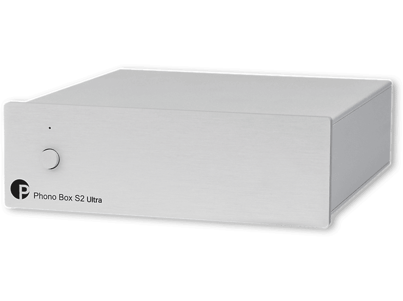 Pro-Ject Phono Box S2 Ultra, Silber - Diskrete MM/MC Phono Vorstufe – Luxus und Audiophilie kombiniert!
