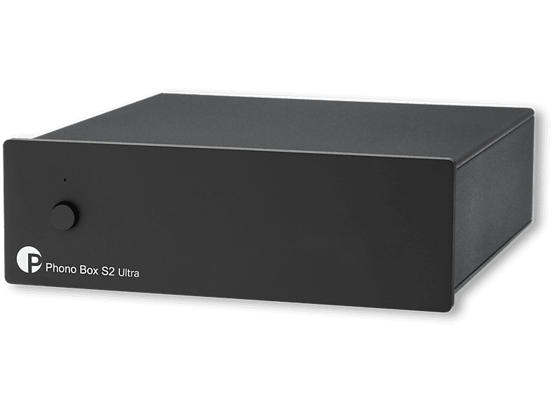 Pro-Ject Phono Box S2 Ultra, Schwarz - Diskrete MM/MC Phono Vorstufe – Luxus und Audiophilie kombiniert!