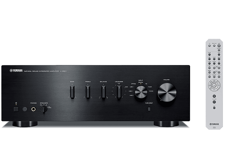 Amplificatore finale YAMAHA A-S501BL2, Numero di canali 2, Potenza max 240 W, BLACK