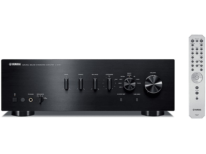 Amplificatore finale YAMAHA A-S701BL2, Numero di canali 2, Potenza max 320 W, BLACK