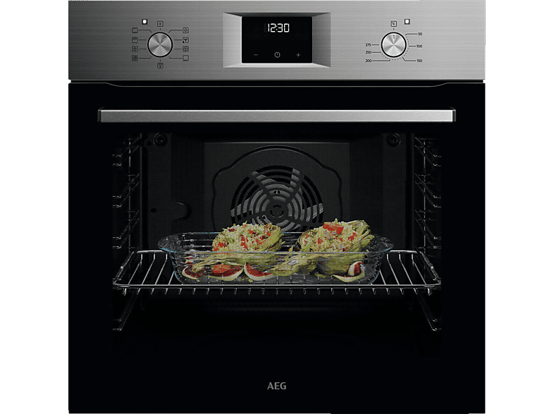AEG OU5AB20ZSM 5000 SurroundCook® Einbaubackofen (72 l, Schwarz, 594 mm breit, A+)