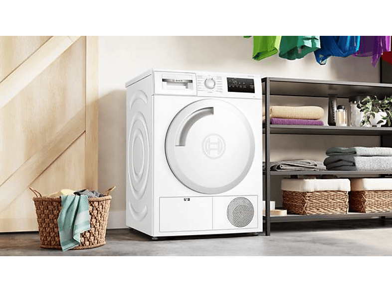 BOSCH WTH83VV3 Trockner Serie 4 (8,0 kg, Weiß)