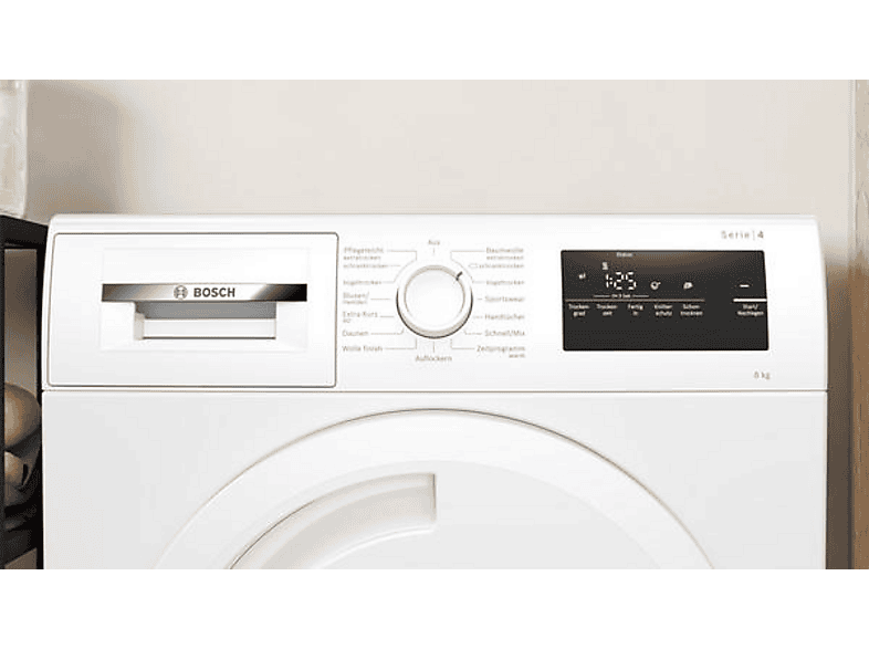 BOSCH WTH83VV3 Trockner Serie 4 (8,0 kg, Weiß)