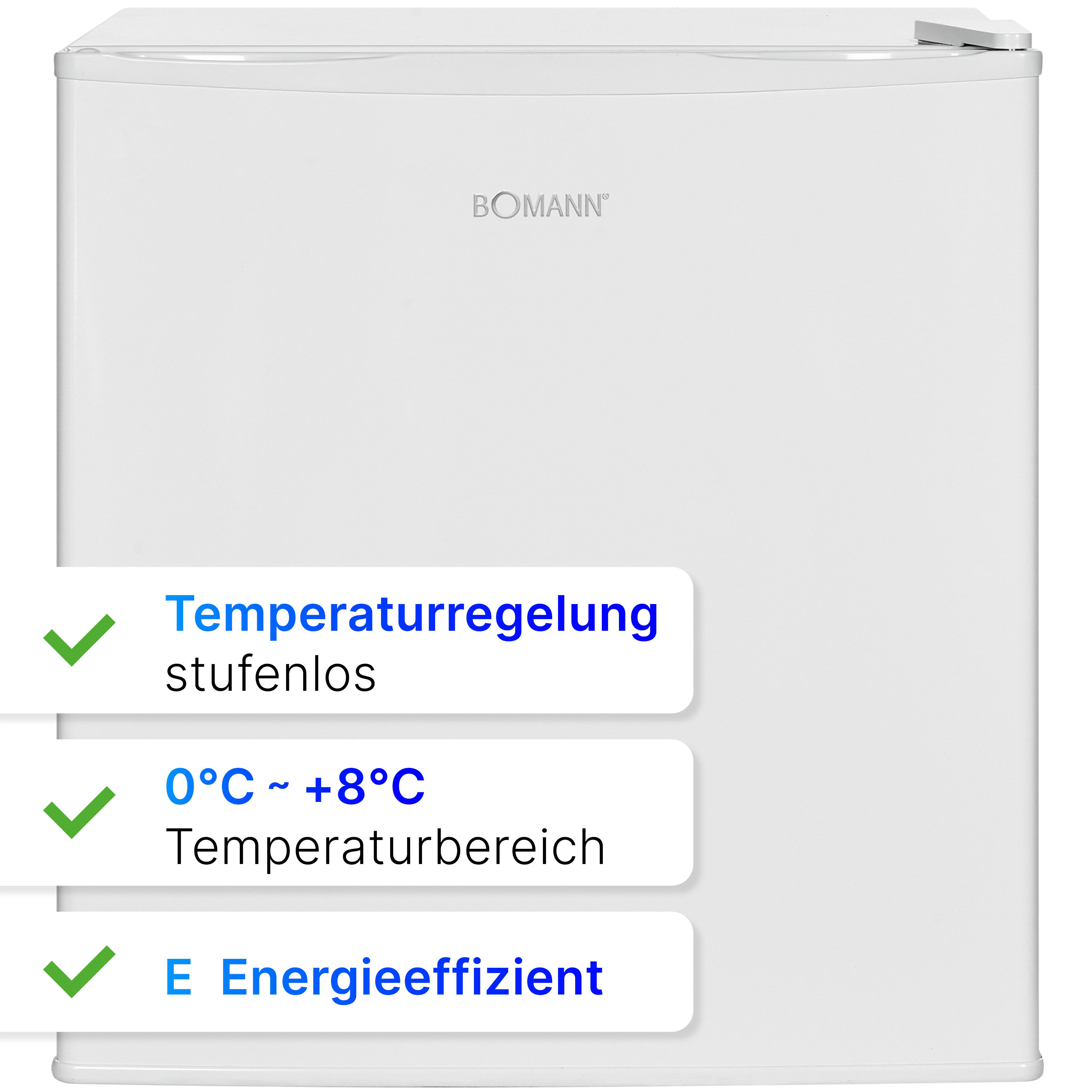 Kühlschrank mit stufenloser Temperaturregelung, 0-8°C, Energieeffizienz E.