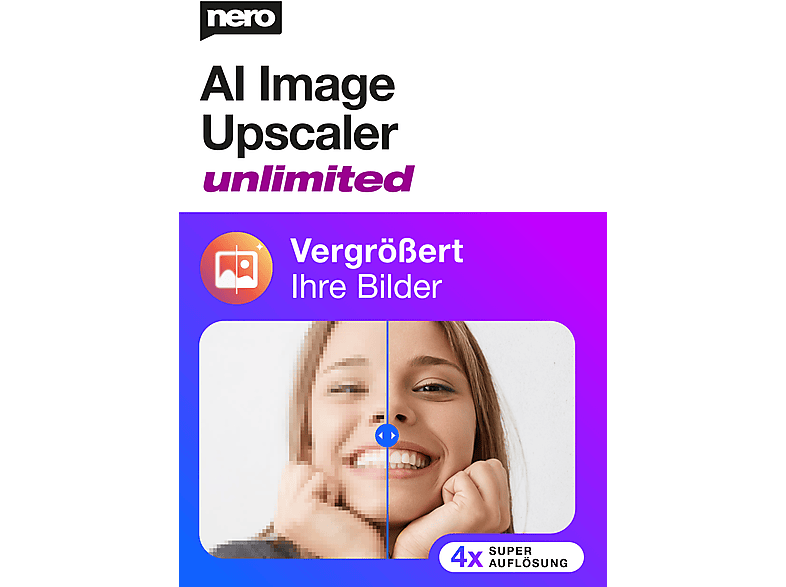 Nero AI Image Upscaler Unlimited [Download Code]; Electronic Software Download