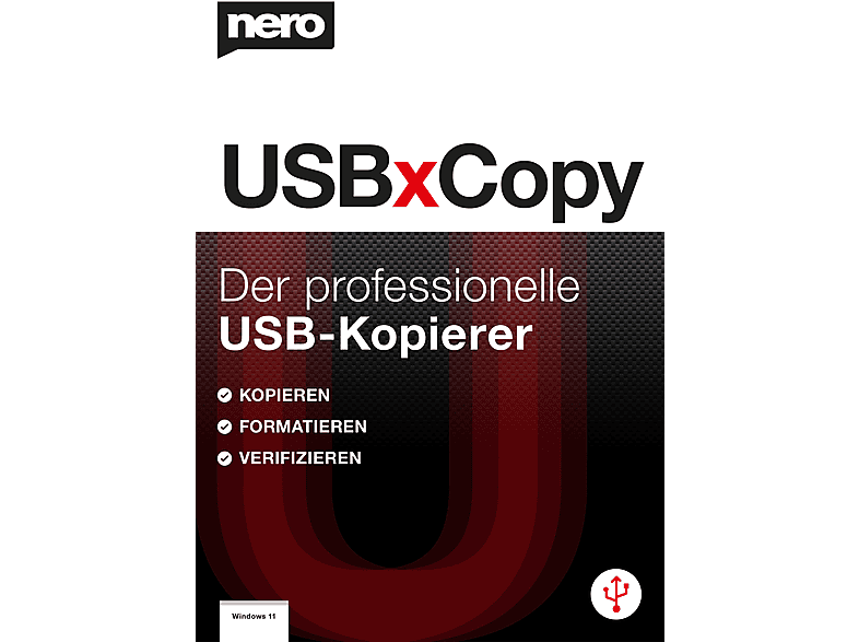 Nero USBxCopy, 1 User [Download Code]; Electronic Software Download