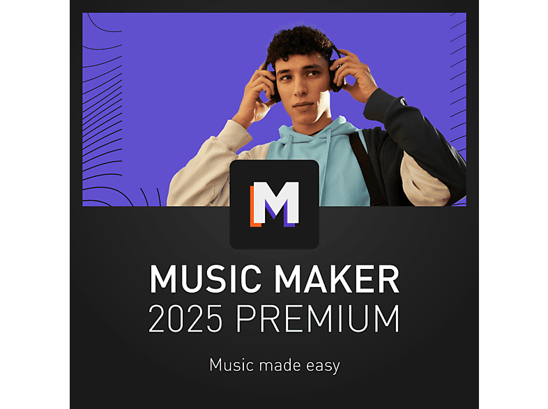 MAGIX Music Maker 2025 Premium [Download Code]; Electronic Software Download