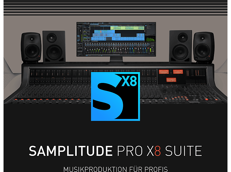 MAGIX SAMPLITUDE Pro X8 Suite, 1 User [Download Code]; Electronic Software Download