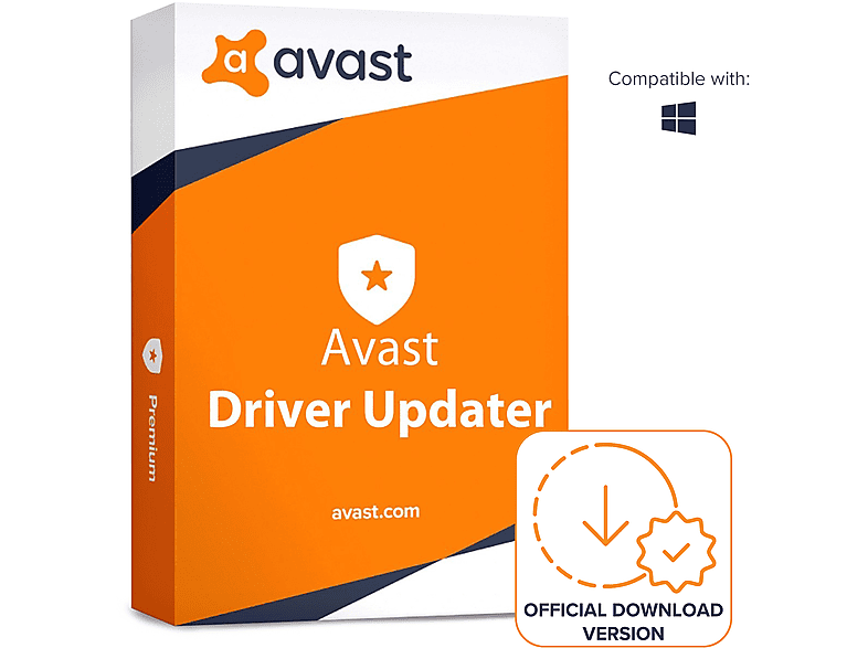 Avast Driver Updater,1 Gerät (1 Jahr) [Download Code]; Electronic Software Download