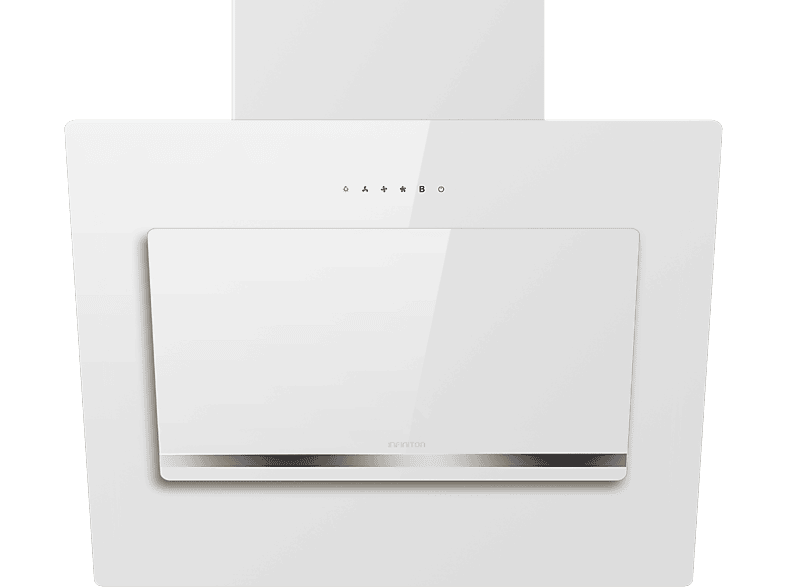Infiniton CMPTRAL-81W, 3 Niveles Succión, 800 m³/h, Ancho 80 cm, 2 LED, Crystal White