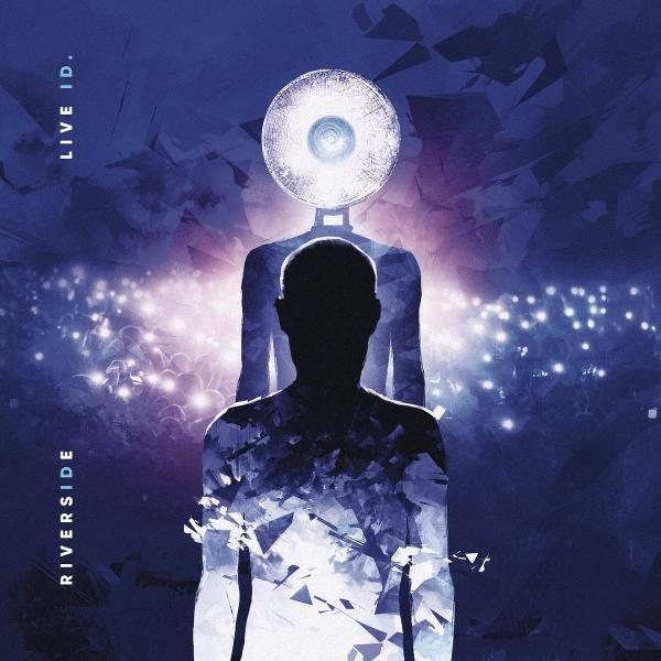 Zwei silhouettenhafte Figuren. Ein Mann hat ein Licht über seinem Kopf. Das Wort RIVERSIDE steht auf dem Cover.