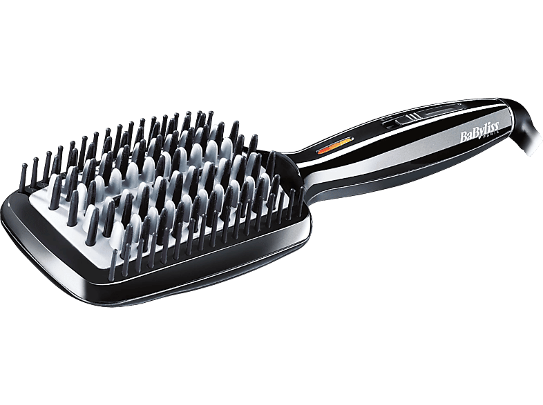 BABYLISS HSB101E Smoothing Brush Isıtmalı Saç Düzleştirici Saç Fırçası Siyah