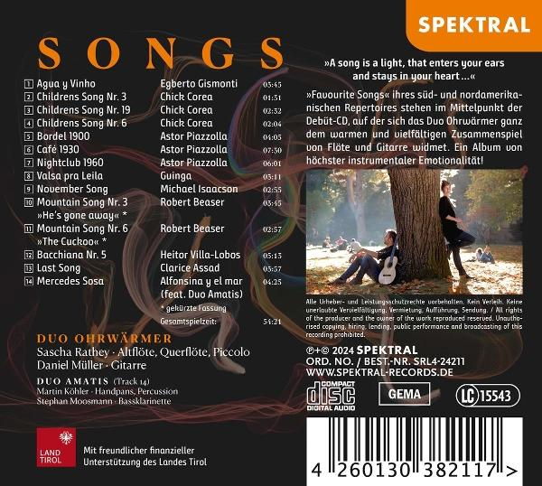 Albumcover mit Text und Foto zweier Gitarristen, schwarz-weiß, und einer CD.