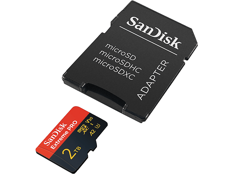Thumbnail - SANDISK Extreme PRO® UHS-I (inkl. Adapter), Micro-SDXC Speicherkarte, 2 TB
