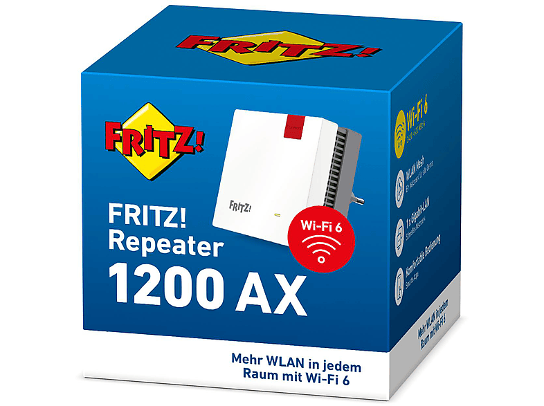 Thumbnail - AVM FRITZ!Repeater 1200 AX (Wi-Fi 6) WLAN Mesh-Repeater