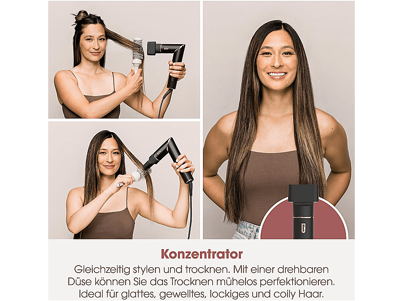 Shark FlexStyle 5-in-1 Styling- und Trocknungssystem Schwarz, 1650 Watt, 5 Aufsätze — Foto 5 von 5