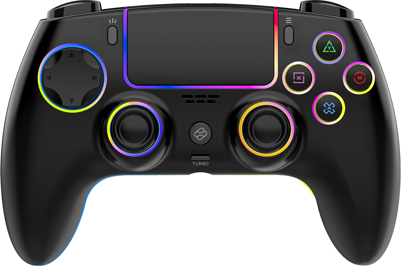 FR-TEC Obsidian PlayStation 4 vezeték nélküli RGB kontroller