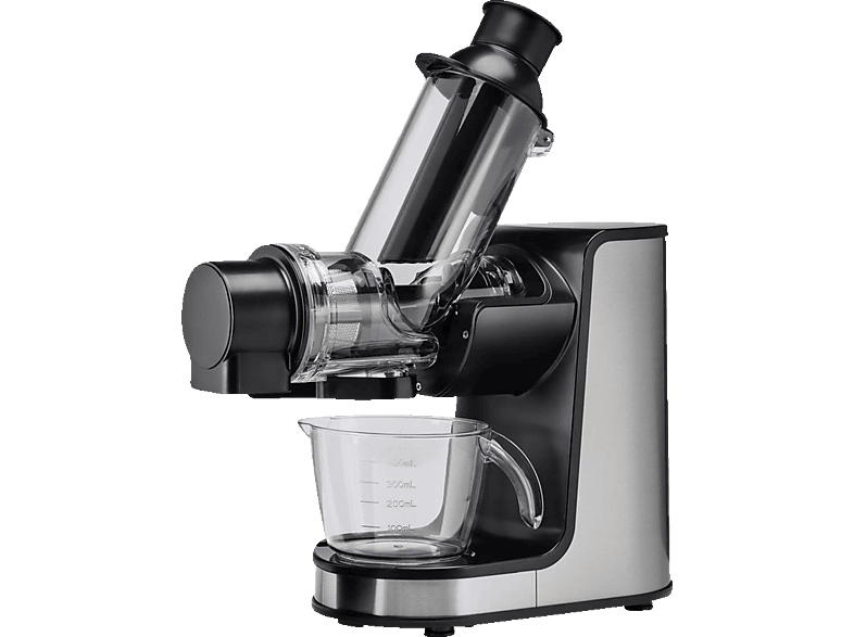 GORENJE JC200BE Slow Juicer 200 Watt, Edelstahl/Schwarz