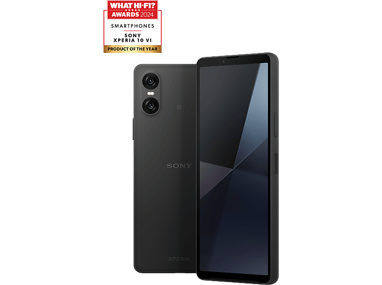 SONY XPERIA 10 VI 5G 8/128 GB Fekete Kártyafüggetlen Okostelefon