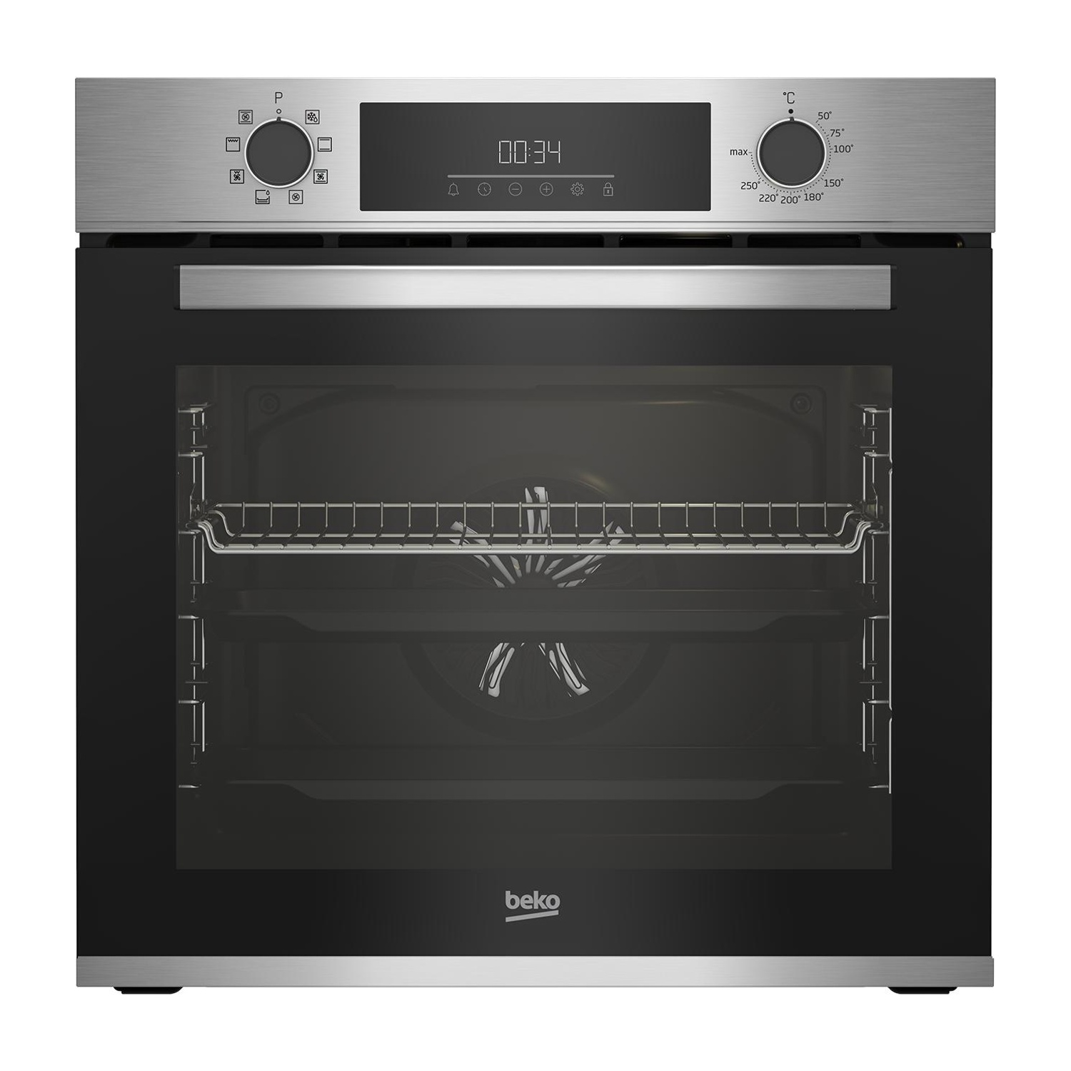 Beko Bbim12300Xd Forno Incasso Capacità 72 l, dimensoni: L 59,4 cm - A 59,5 P 56,7 cm, inox, classe