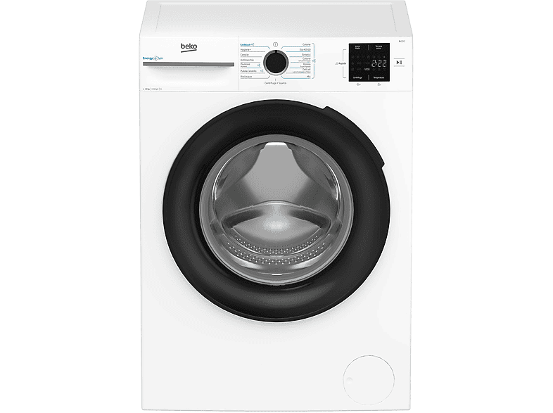 Beko Mwbmu31041B Lavatrice, Caricamento frontale, 10 kg, 58 cm, Classe A