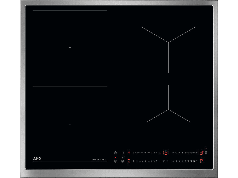 AEG MM500BSPIL Serie 5000 mit SurroundCook®, Einbaubackofenset (Induktionskochfeld, A+, 72 l)