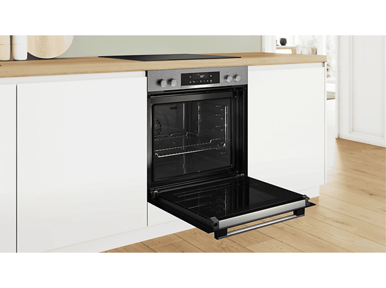 Bosch HEA171BS3 + NKN645GA2E Herdset, bestehend aus Herd inkl. Kochfeld (Strahlungsheizung, A+, 71 l) — Foto 3 von 5
