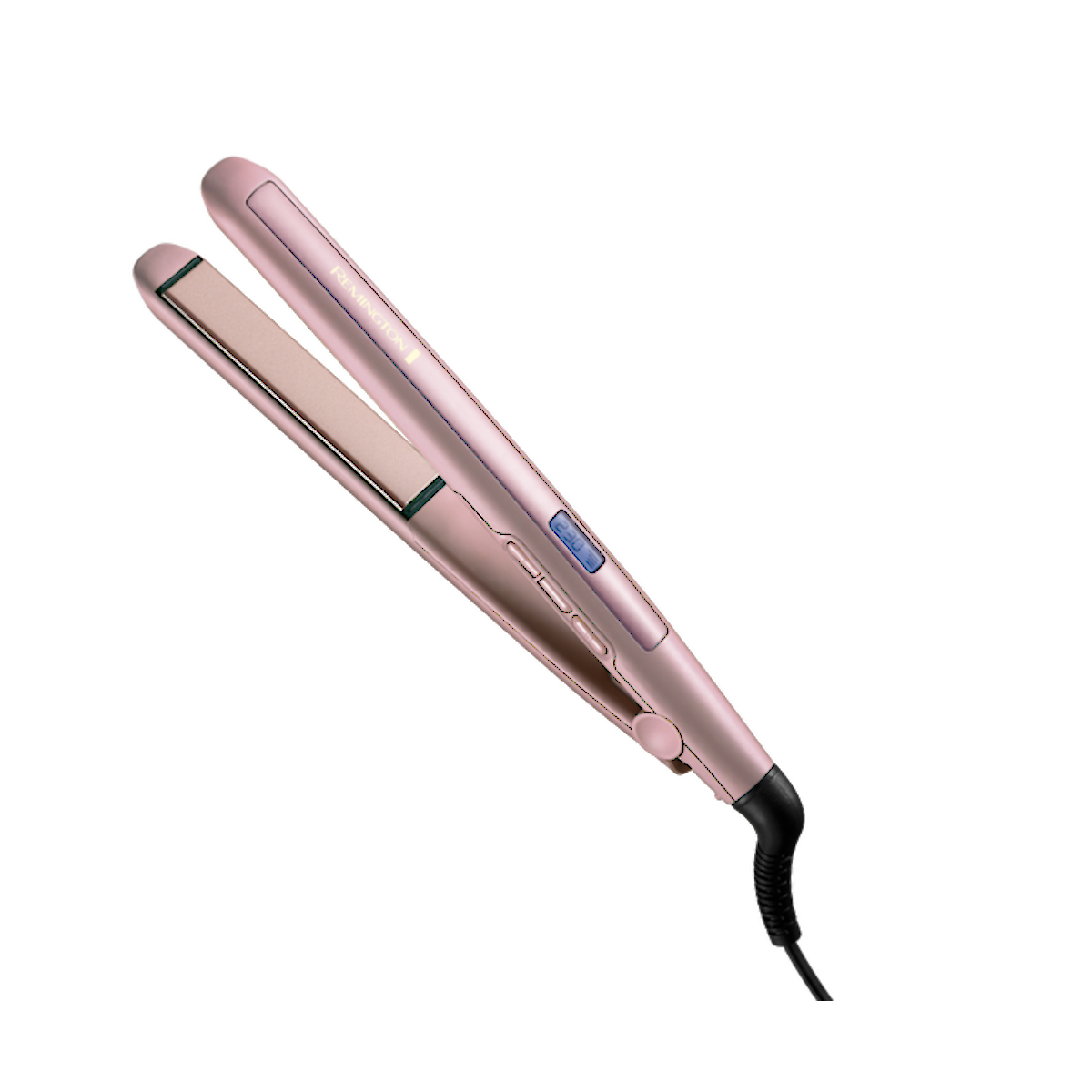 Jasnoniebieski aparat Instax Mini 12, widok z boku.